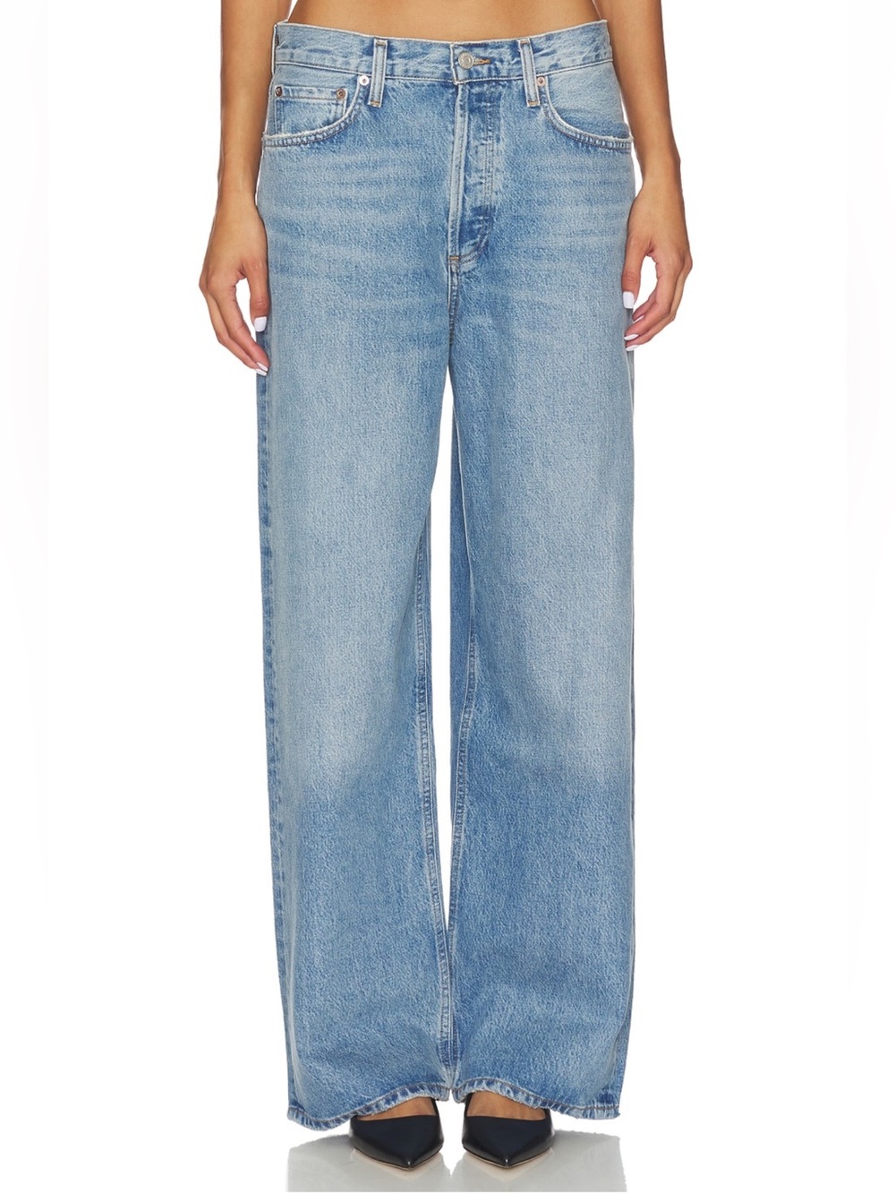 Agolde Low slung baggy jeans